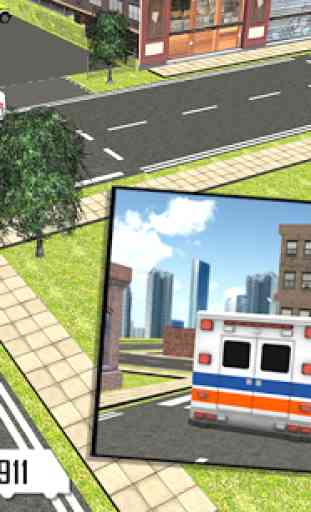 Ambulance Rescue Driver 3D 2