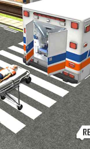 Ambulance Rescue Driver 3D 4