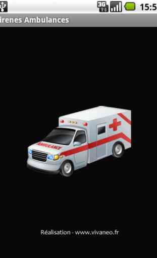 Ambulance Sirens and lights 1
