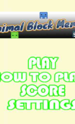 Animal Block Memory Games 1