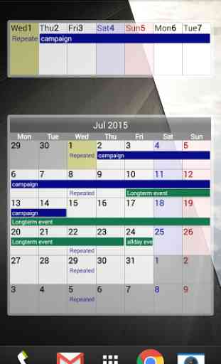 Calendar Pad 4