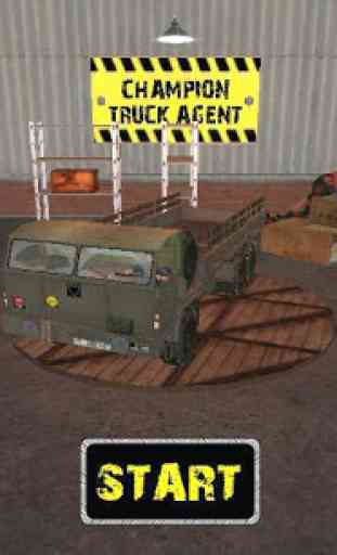 Cargo Transport Truck Agent 3D 2