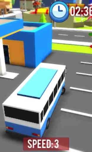 Cartoon Bus Simulator 3D 2