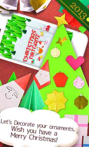 Christmas Origami 4