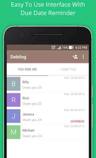 Debtlog - IOU Debt Manager 1