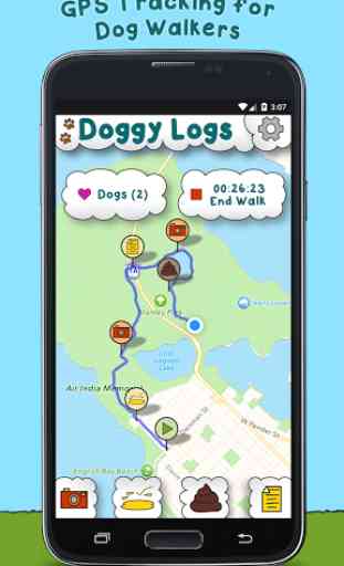 Doggy Logs - Dog Walk Tracker 1