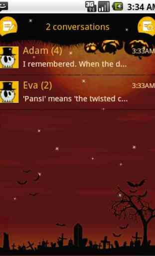 Easy SMS Halloween theme 1