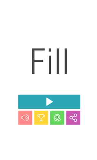 Fill - one-line puzzle game 3