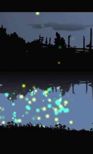 Fireflies Free Live Wallpaper 2