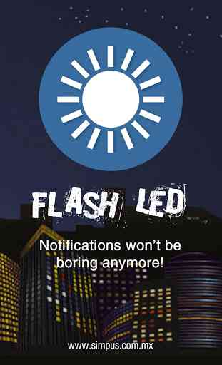 Flash Led Simpus 1