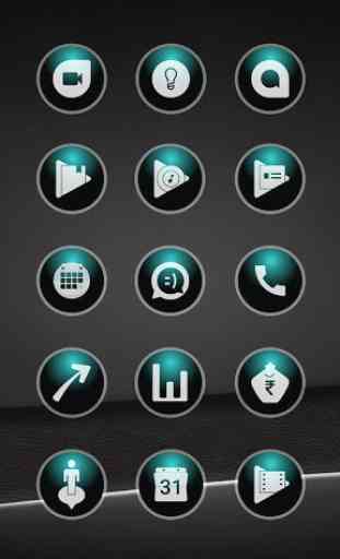 Glossy Teal Icons 1