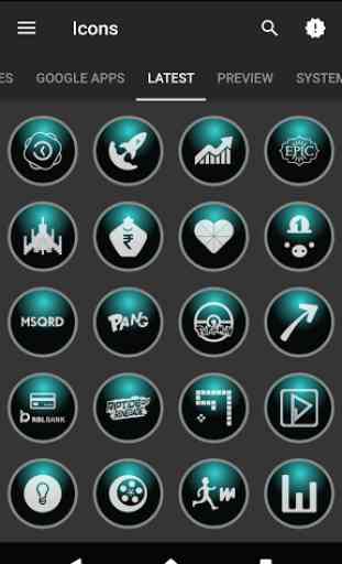Glossy Teal Icons 3