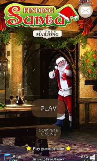 Hidden Mahjong: Finding Santa 1