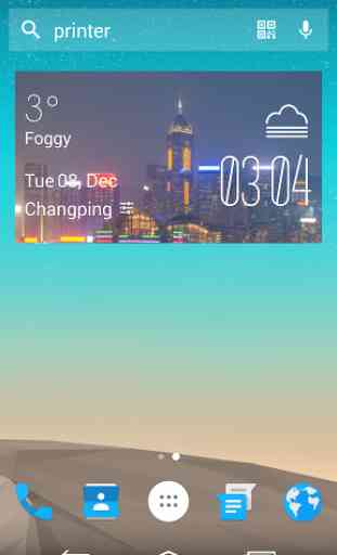 Hong Kong Weather Widget 2