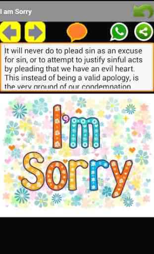 I am Sorry Card 2