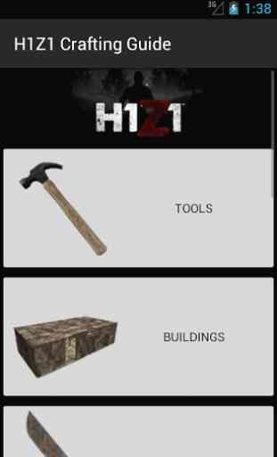 Inofficial H1Z1 Crafting Guide 1