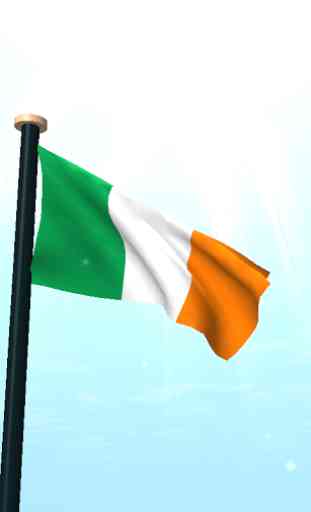 Ireland Flag 3D Free Wallpaper 2