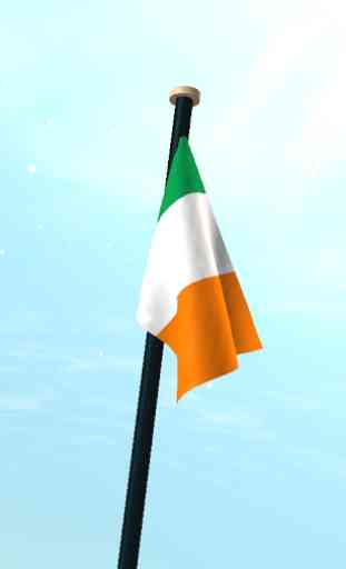 Ireland Flag 3D Free Wallpaper 3