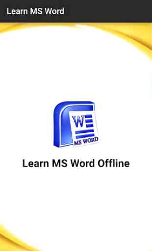 Learn MS Word 2