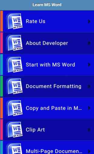 Learn MS Word 4