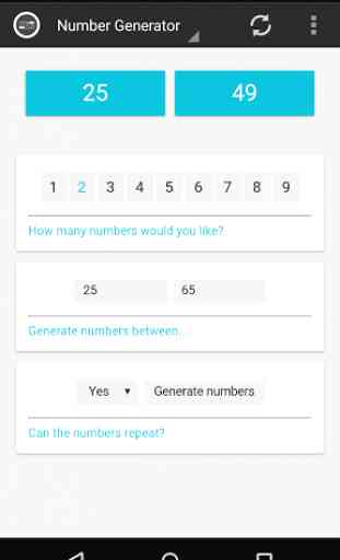 Lottery Numbers Generator Pro 2