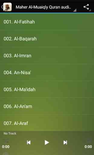 Maher Al-Muaiqly Quran audio 1