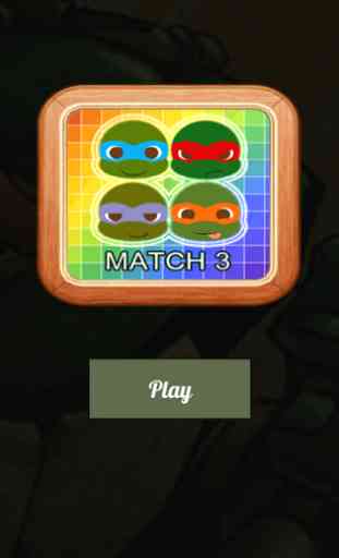 Match 3 Ninja Turtles Game 1