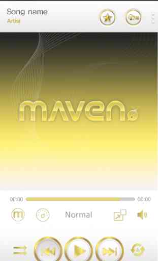 MAVEN Player Gold(White) Skin 3