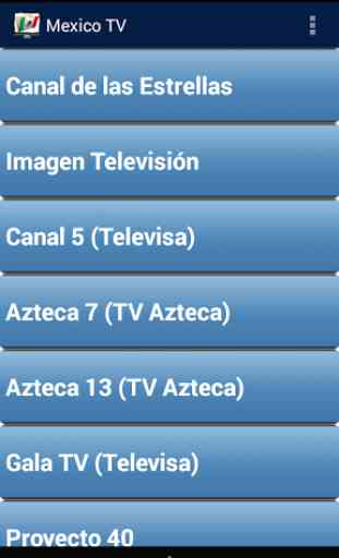 Mexico TV Channels Folder 3