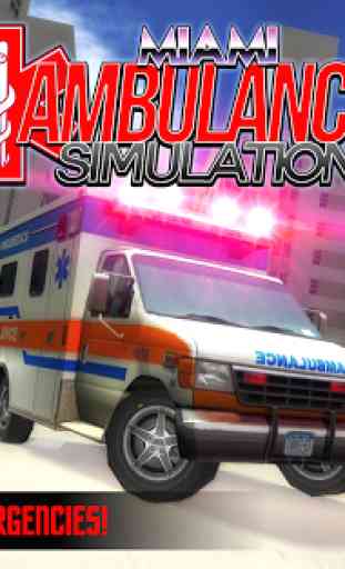 Miami Ambulance Simulation 3D 1