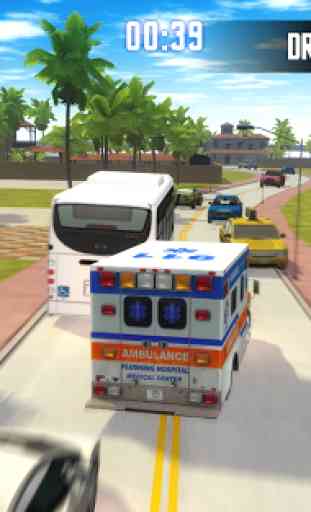 Miami Ambulance Simulation 3D 3