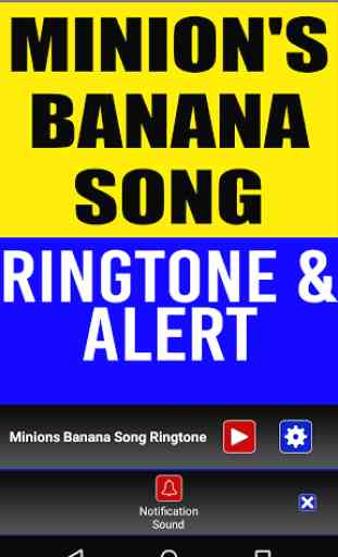 Minion's Banana Song Ringtone 3