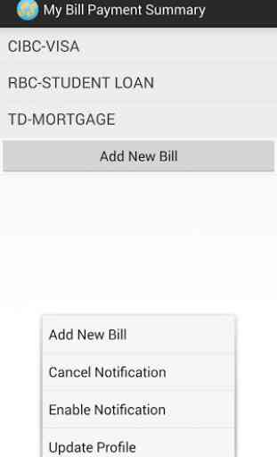 My Bill Payment Reminder 2