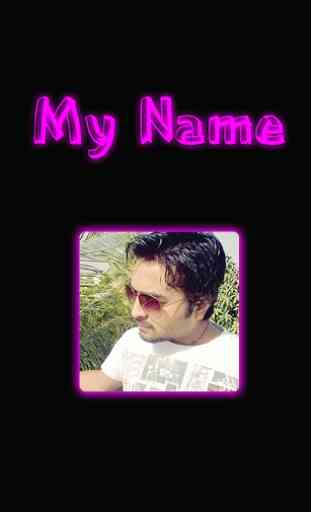 My Photo  Name  Neon 4