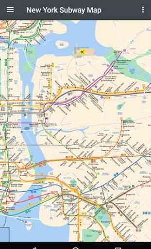 New York Subway Map - NYC 1