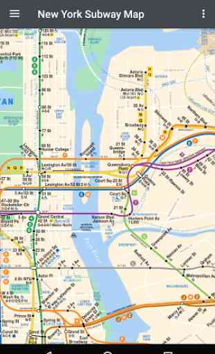 New York Subway Map - NYC 3