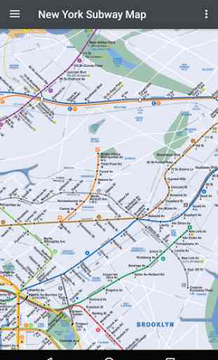 New York Subway Map - NYC 4