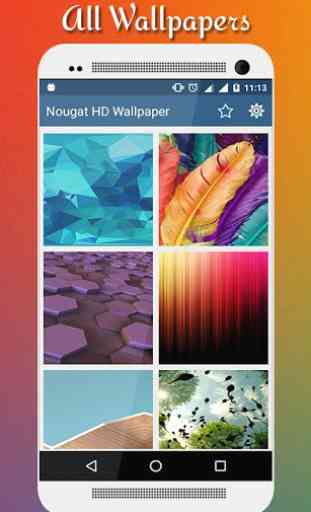 Nougat HD Wallpaper 3