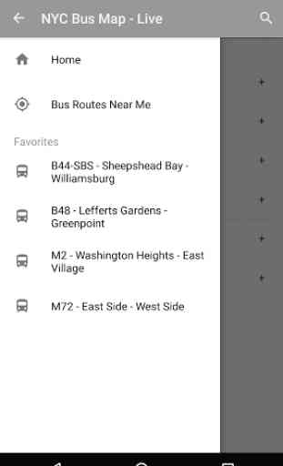 NYC Bus Map - Live 3
