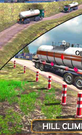 Oil Truck Cargo Transporter 3D 1