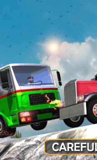 Oil Truck Cargo Transporter 3D 4