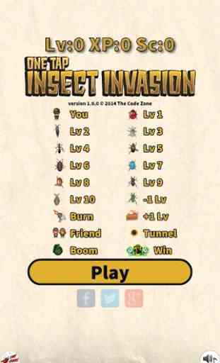One Tap Insect Invasion 1