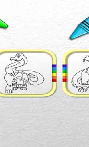 Paint Dinosaurs for Toddlers 2