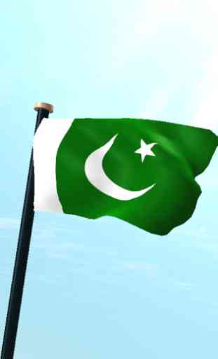 Pakistan Flag 3D Free 1