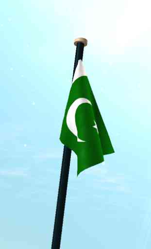 Pakistan Flag 3D Free 3