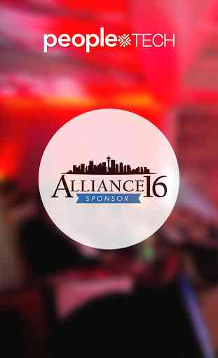 PeopleTech@Alliance2016 1