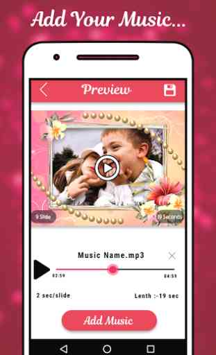 Photo Movie Maker with music 4