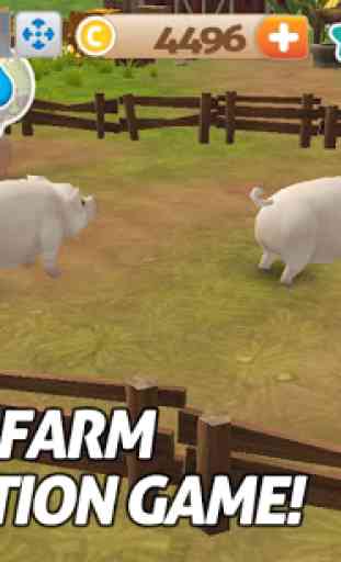 Pig Goat farm 3D 1