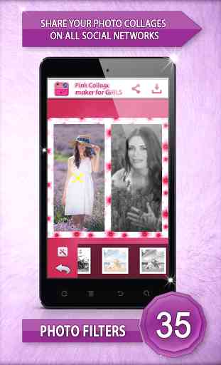 Pink Collage Maker For Girls 3