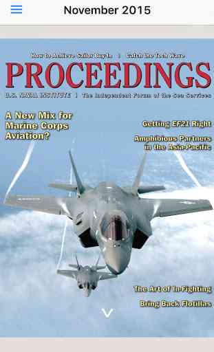 Proceedings Magazine 1